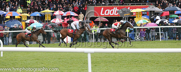 02nd Federici (GB) ( 2 , red, yellow braces ) and A.P. Heskin - Trainer : E. Bolger - Owner : J. Glews