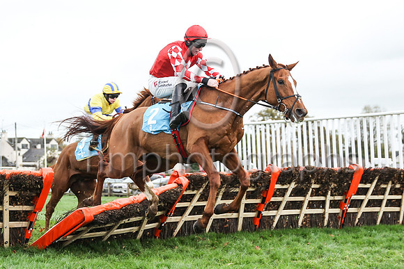 01st Pied Piper (2 , red, white diamond ) Jockey: J W Kennedy , Trainer: Gordon Elliott
