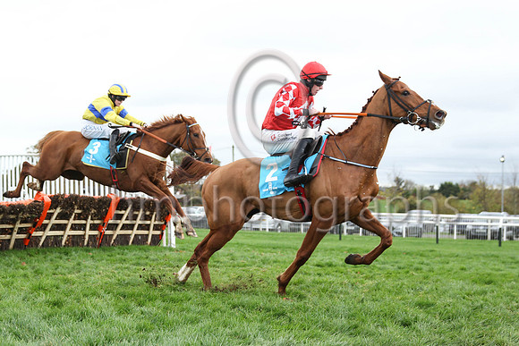 01st Pied Piper (2 , red, white diamond ) Jockey: J W Kennedy , Trainer: Gordon Elliott