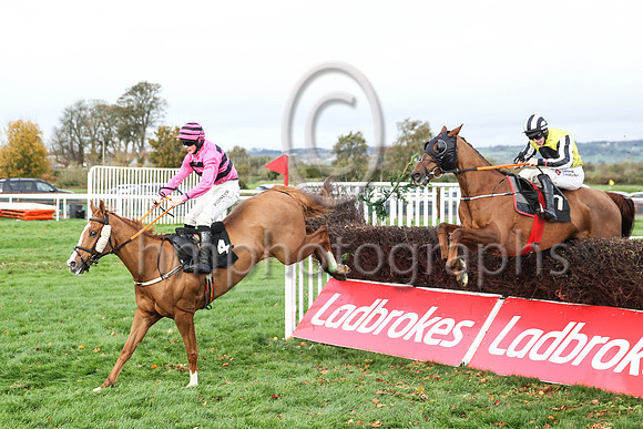 01st Now Where Or When (4 , pink and black hoops ) Jockey: Sam Ewing , Trainer: S R B Crawford
