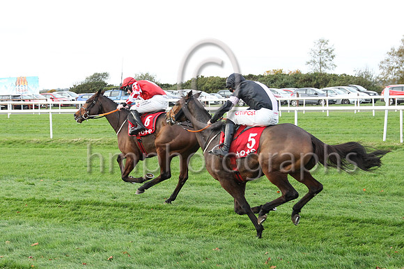 01st Mighty Potter (6 , red, white diamond ) Jockey: J W Kennedy , Trainer: Gordon Elliott