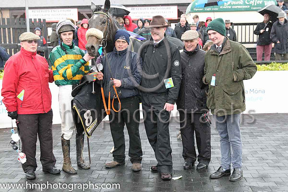 01st Sort It Out ( 8 , orange and green hoops ) and M.P. Walsh - Trainer : Edward P.Harty - Owner : John P. McManus