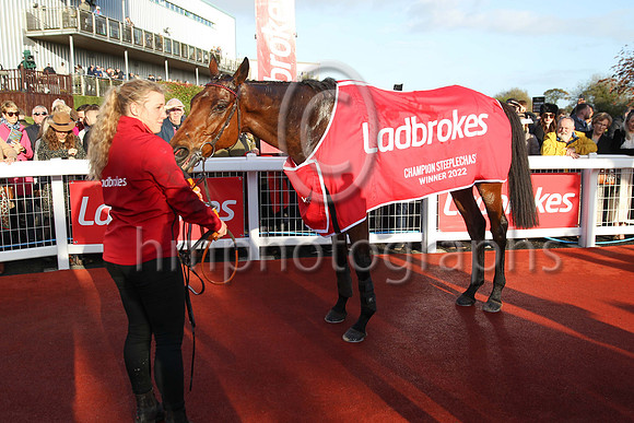 01st Envoi Allen (3 , red, white sash ) Jockey: Rachael Blackmore , Trainer: Henry De Bromhead