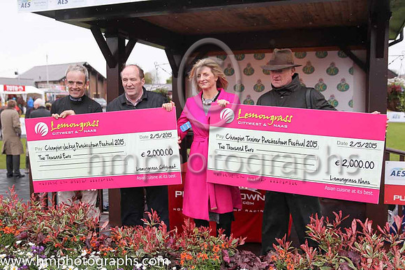 Top Punchestown Jockey Ruby Walsh and Top Trainer Willie Mullins  - FT8E5205