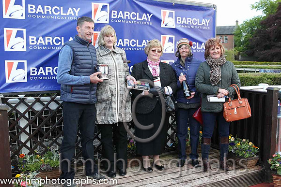 01st As De Pique ( 8 , white and blue hoop ) and J.B. Kane (7) - Trainer : Gavin Cromwell - Owner : Ms. A. Cromwell