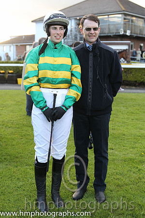 Sarah O'Brien and Aidan O'Brien at Down Royal