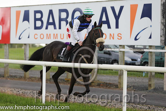 06th Josh's Chance ( 11 , blue and black hoops ) and S.W. Flanagan - Trainer : David Harry Kelly - Owner : Exors of the Late Patrick Halvey