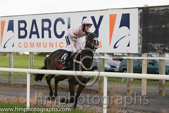 11th Thornfield ( 18 , pink ) and D.E. Mullins - Trainer : Desmond McDonogh - Owner : Mrs.Desmond McDonogh/Mrs.J.S.Bolger