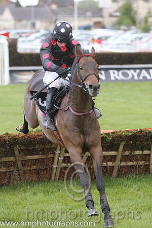 08th Caesar's Song ( 3 , black, red spots ) and M.P. Fogarty - Trainer : Anthony McCann - Owner : Miss Rita Shah
