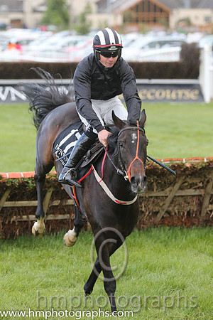 14th Seb's Choice ( 17 , red and white stripes ) and D.J. Benson (5) - Trainer : Sabrina J. Harty - Owner : Mrs Anne Magee