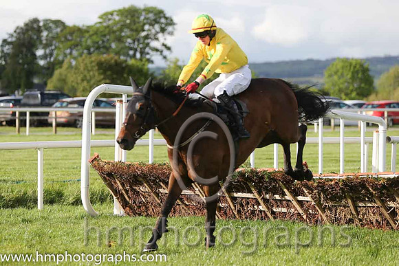 06th The Informer ( 12 , yellow, green star ) and K.M. Donoghue - Trainer : Emmet Michael Butterly - Owner : James Ferry