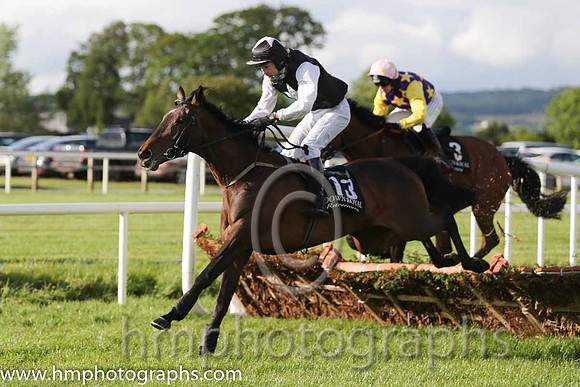 15th Found It ( 13 , black, white star ) and D.T. Atkinson (7) - Trainer : Edward Stanners - Owner : Don Atkinson