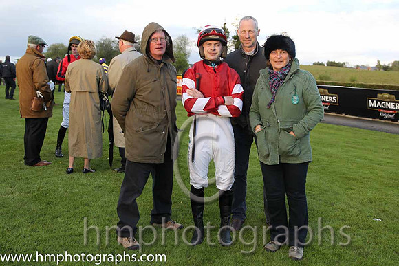 Stevan, Stuart and Edith Crawford + a friend at Down Royal