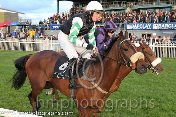 10th Bermeo ( 4 , black, green and white chevron sleeves ) and P.A. King (7) - Trainer : David Harry Kelly - Owner : Ms. Sandra Murphy