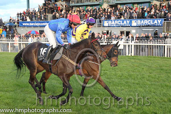 15th Shes Bankable ( 16 , blue and light blue check ) and N. McParlan (5) - Trainer : Thomas J.Farrell - Owner : Pierce Gerard Molony