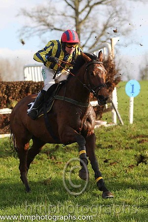 02 Gem And I and J P McKeown - - 02nd (5 ,red  white  yelow stripes ) Trainer - Michael Rice