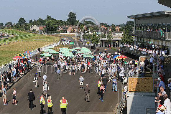 Spectators at oOwn Royal racing on 23rd July 2021