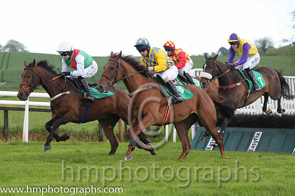 01st Haddington Road ( 7 , yellow, purple sleeves ) and Andrew J. McNamara - Trainer : Mrs D.A.Love - Owner : Ms. Salome M. Brennan