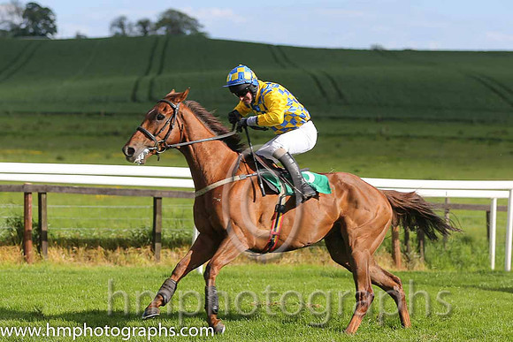 06th Colourful Hawk ( 3 , yellow and blue check ) and T.P. Treacy - Trainer : H. Smyth - Owner : H. Smyth