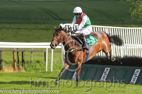 03rd Quiet Account ( 9 , green, red sash ) and N.P. Madden - Trainer : C.A.McBratney - Owner : Mrs F.J. Savage