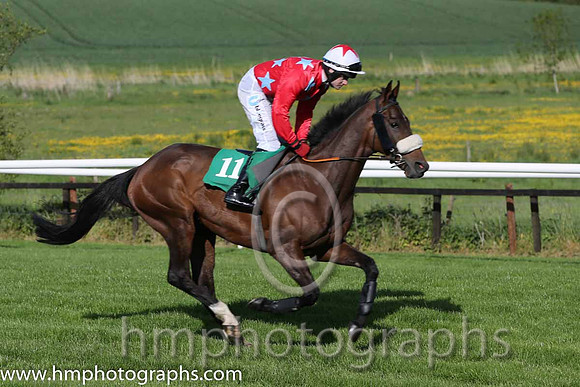 04th Udo's Choice ( 11 , red, grey stars ) and K.C. Sexton - Trainer : P.J. Rothwell - Owner : Oliver Barden