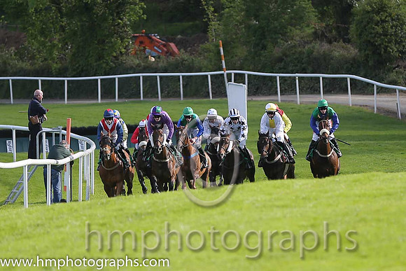 The start of race 2 at Downpatrick
