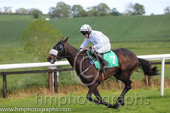 09th Desert Roe ( 7 , white, green seams ) and L.P. Dempsey (3) - Trainer : J.R. Barry - Owner : D. Gray