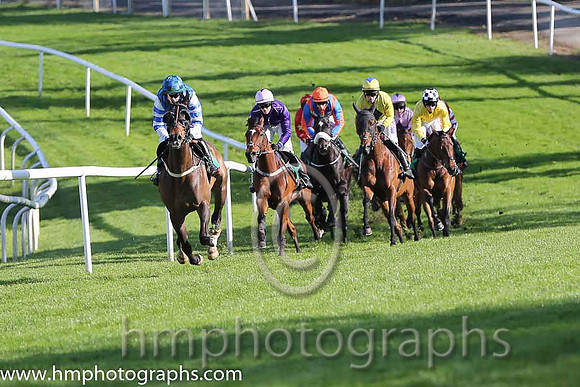 10th Ashjar (FR) ( 3 , blue and black check ) and N.P. Madden - Trainer : C.A.McBratney - Owner : T.I Lindsay