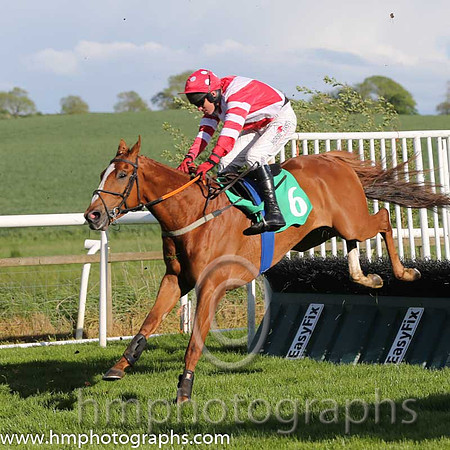 01st Cristy's Call ( 6 , red, white cross belts ) and P. Carberry - Trainer : Gavin Cromwell - Owner : F.W. Lynch