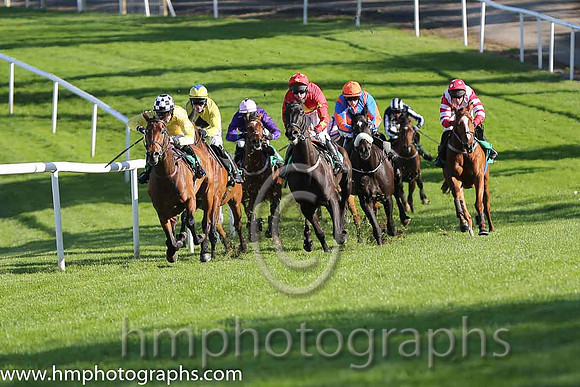 01st Cristy's Call ( 6 , red, white cross belts ) and P. Carberry - Trainer : Gavin Cromwell - Owner : F.W. Lynch