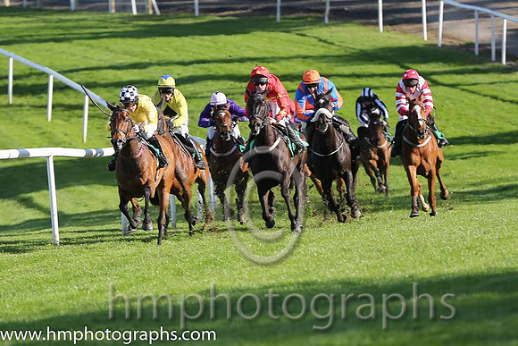 01st Cristy's Call ( 6 , red, white cross belts ) and P. Carberry - Trainer : Gavin Cromwell - Owner : F.W. Lynch