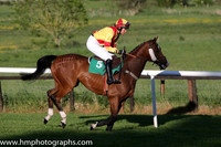 10th Deputy Consort (USA) ( 5 , yellow, red cross belts ) and K. Ferris (7) - Trainer : R. K. Watson - Owner : T.B. Ferris