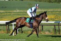 08th Illtakeitfromhere ( 1 , light blue, blue hoop ) and D.J. Mullins (5) - Trainer : Paul Nolan - Owner : Philip Byrne