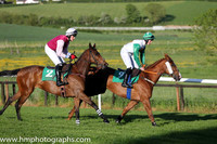 04th St Maxime ( 9 , white, orange cross ) and J.B. Kane (7) - Trainer : Gavin Cromwell - Owner : DT Racing Club