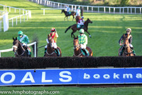 12th All Or Now ( 8 , green, light green chevron ) and R.C. Colgan - Trainer : V. T. O'Brien - Owner : Raymond Healy