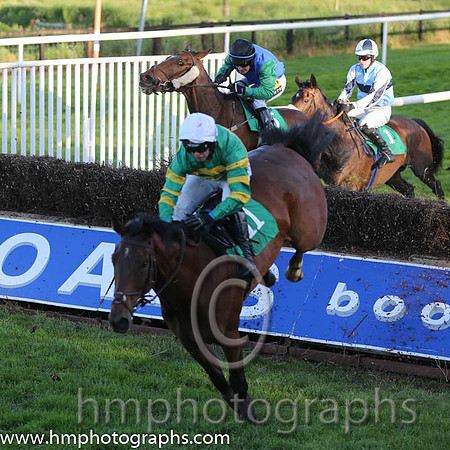 03rd The Last Hour ( 11 , orange and green hoops ) and N.P. Madden - Trainer : F. Flood - Owner : John P. McManus
