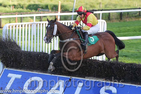 10th Deputy Consort (USA) ( 5 , yellow, red cross belts ) and K. Ferris (7) - Trainer : R. K. Watson - Owner : T.B. Ferris