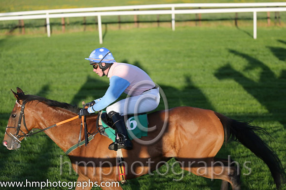 04th Serious Times ( 6 , pink, light blue sleeves ) and B.M. Linehan (7) - Trainer : Peter Maher - Owner : A. Weld