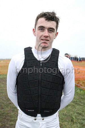 Carl Hughes from Downpatrick who was third on Castelbawn, trained by C McBratney, owned by Templeburn Racing syndicate at the North Down Hunt Club P2P at Kirkistown