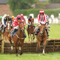 01st One In All In and Mr C J Orr 7 ( 13 , maroon and white stripes ) Trainer - H de Bromhead , Owner - C Jones