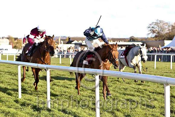 First Lieutenant & B J Cooper - 2nd (3, maroon, white star, white cap) & Kauto Stone & D A Jacob - Winner (6, Light blue and dark blue chevrons) - CU2D4880-e