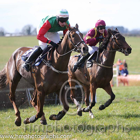 03rd Step Back ( 8 )  M J Lynch - Trainer: George Stewart - green, red sleeves