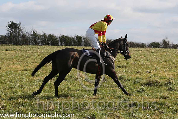 08th PU Dixie Rebel ( 1 )  Miss K Ferris - Trainer: Eoin G Barry - yellow, red cross belts