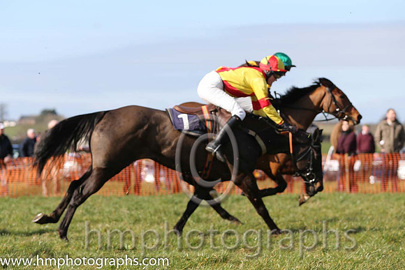08th PU Dixie Rebel ( 1 )  Miss K Ferris - Trainer: Eoin G Barry - yellow, red cross belts
