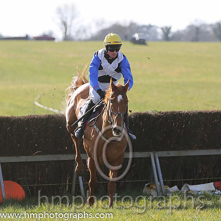 05th Kinnacally ( 4 )  J C Barry - Trainer: Paul McAleese - blue, white cross belts