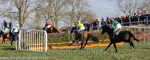 03rd Chosen Dream ( 6 )  Derek O'Connor - Trainer: Graham McKeever - emerald green, red braces