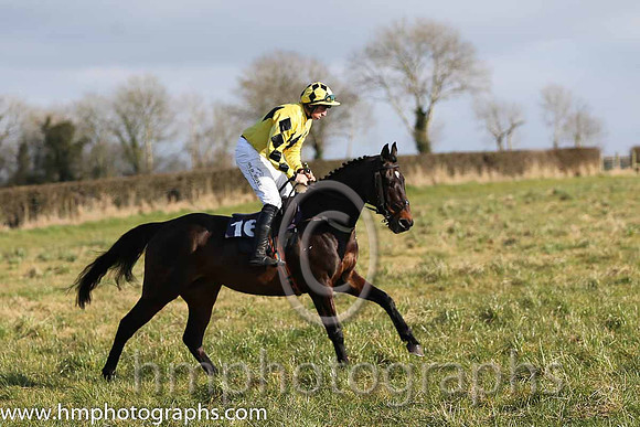 05th PU Patience Required ( 16 )  J J Codd - Trainer: J J Lambe - yellow, black triple diamond