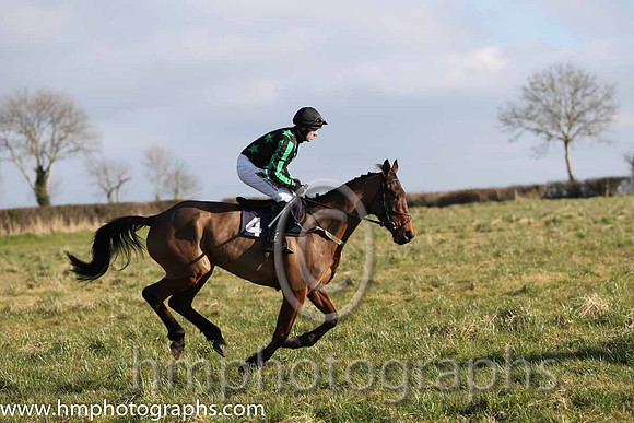 14th PU Vandergraaf ( 4 )  B O'Neill - Trainer: Mrs John B Ross - black, emerald green stars
