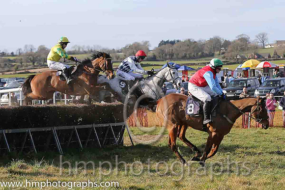 13th PU Darsindian ( 8 )  J Cresswell - Trainer: Brian W Dougan - red, blue sleeves