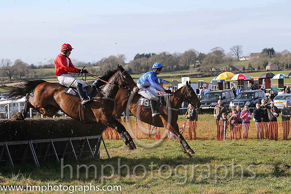 12th PU Shabby Dan ( 18 )  J C Barry - Trainer: Hannah L McKee - royal blue, emerald green seams